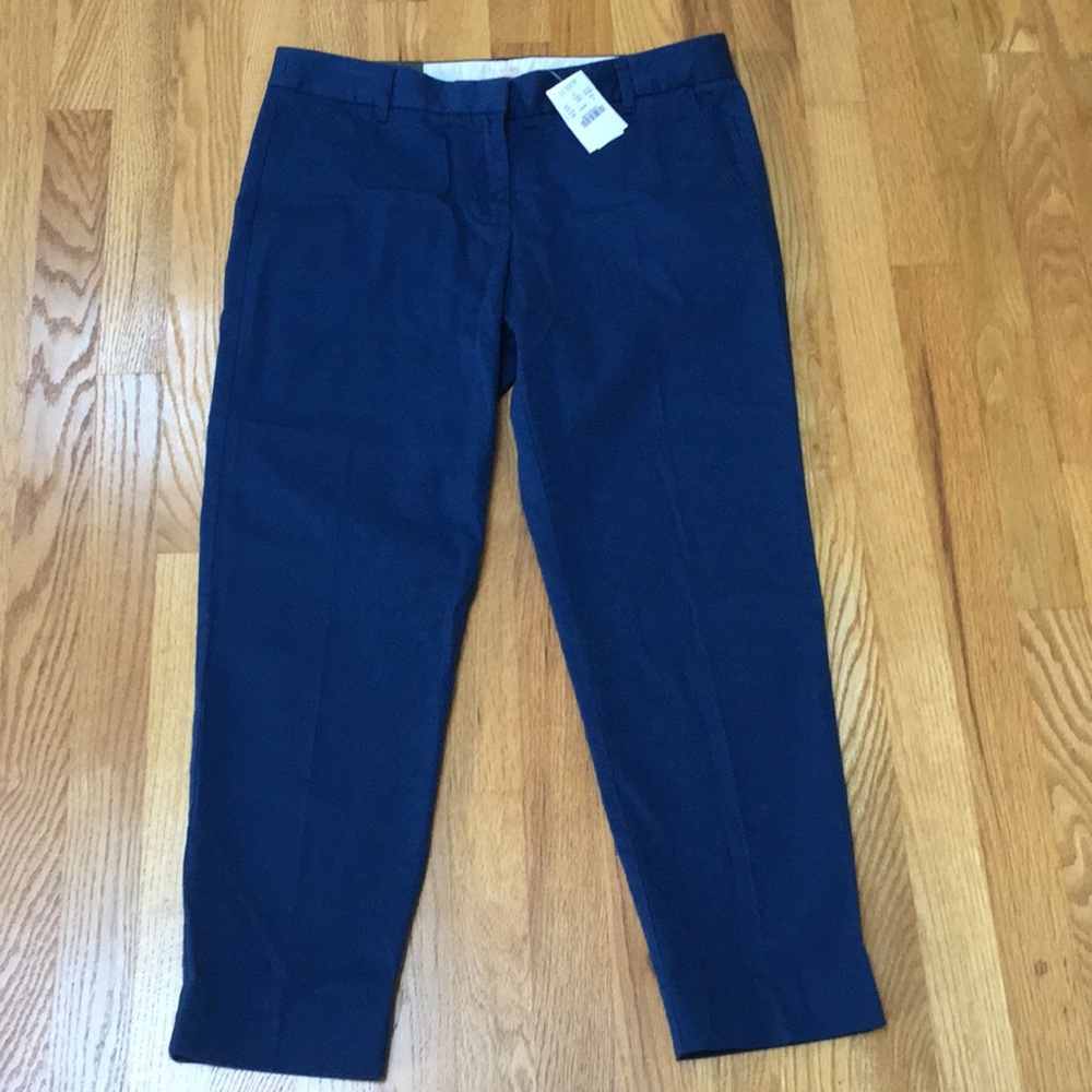 J. Crew Navy Skimmer Pant